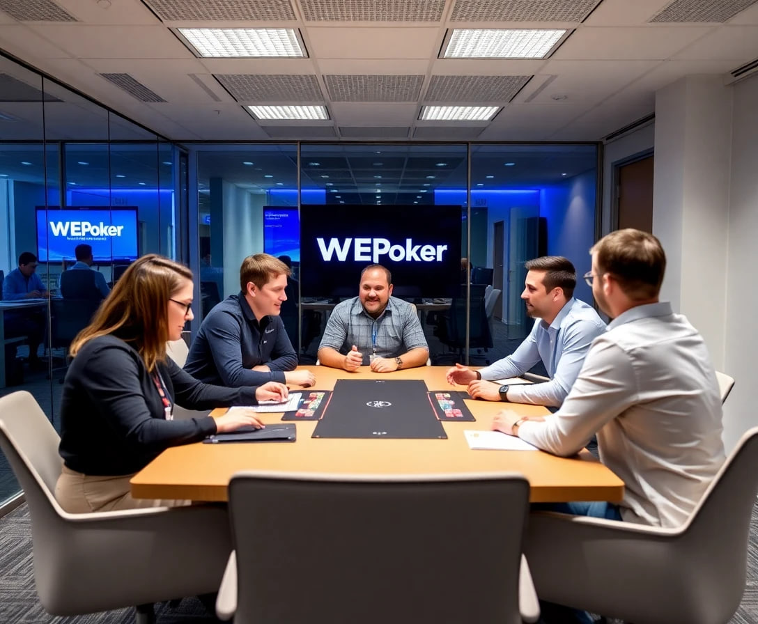 WePoker平台示意图